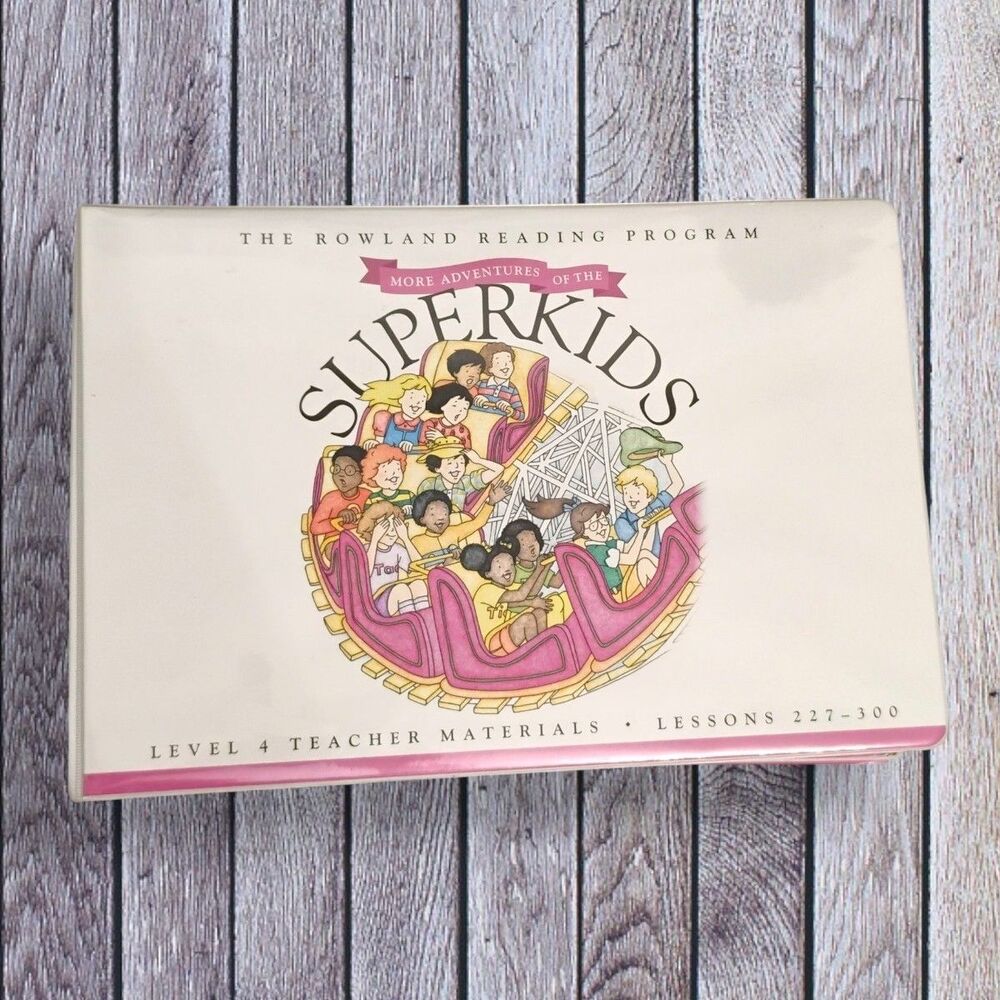 The Superkids Reading Program Level 4 Teacher Materials Binder Lessons 227-300